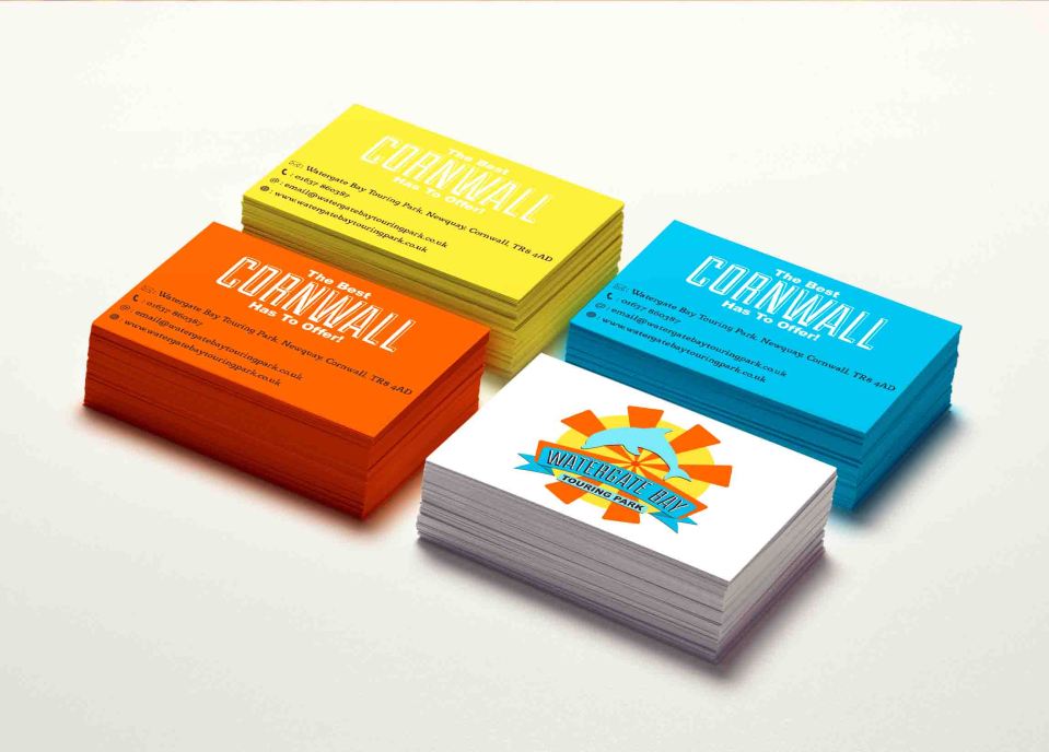 Colorful Business Card MockUp