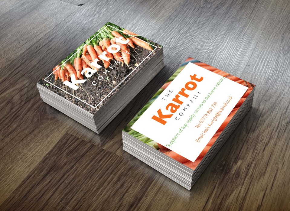 Realistic Business Card Mock-Up